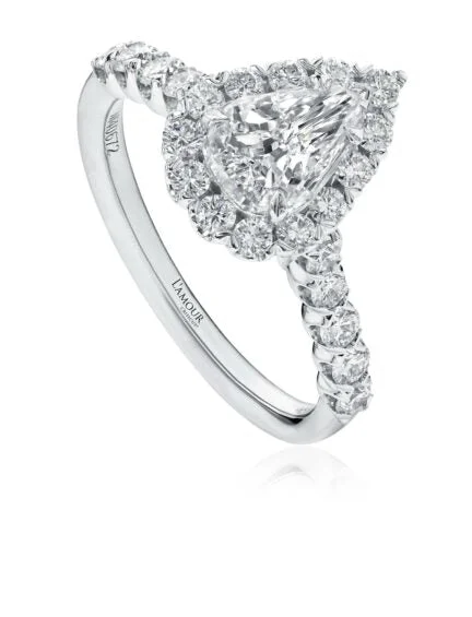 Men's Amethyst Engagement Rings in Sterling Silver with a Contemporary Geometric SettingL’Amour Crisscut® Pear Shape Diamond Engagement Ring Men's Amethyst Engagement Rings in Sterling Silver with a Contemporary Geometric SettingL’Amour Crisscut® Pear Shape Diamond Engagement Ring