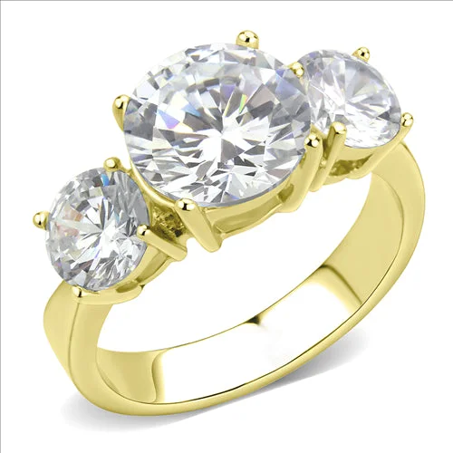 10K gold anniversary rings with a floral engraved bandCJE3672 Wholesale Women's Stainless Steel IP Gold AAA Grade CZ Clear Ring 10K gold anniversary rings with a floral engraved bandCJE3672 Wholesale Women's Stainless Steel IP Gold AAA Grade CZ Clear Ring