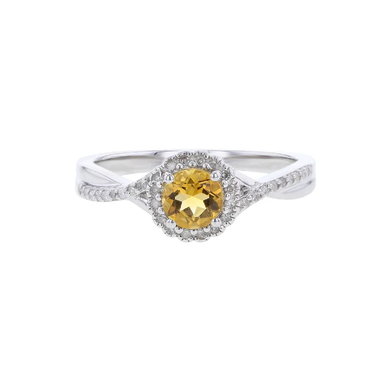 Men's Amethyst Engagement Rings in Sterling Silver with a Contemporary Geometric SettingSilver Sweet Treat Citrine & Diamond Ring Men's Amethyst Engagement Rings in Sterling Silver with a Contemporary Geometric SettingSilver Sweet Treat Citrine & Diamond Ring