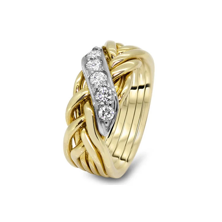 Women's 18K Gold Solitaire Diamond Ring for an Elegant Everyday LookWomens Gold Diamond 6WRD-LD Women's 18K Gold Solitaire Diamond Ring for an Elegant Everyday LookWomens Gold Diamond 6WRD-LD