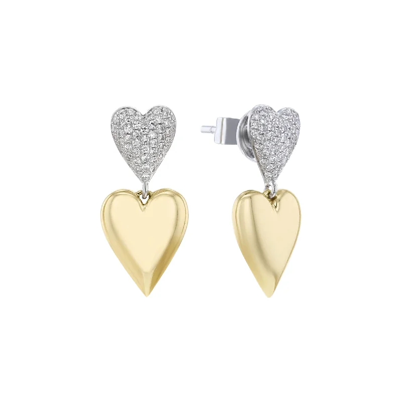 Men's Sapphire Engagement Rings in 18K White Gold with Pave Diamond AccentsWonderland Heart Diamond Drop Earrings Men's Sapphire Engagement Rings in 18K White Gold with Pave Diamond AccentsWonderland Heart Diamond Drop Earrings