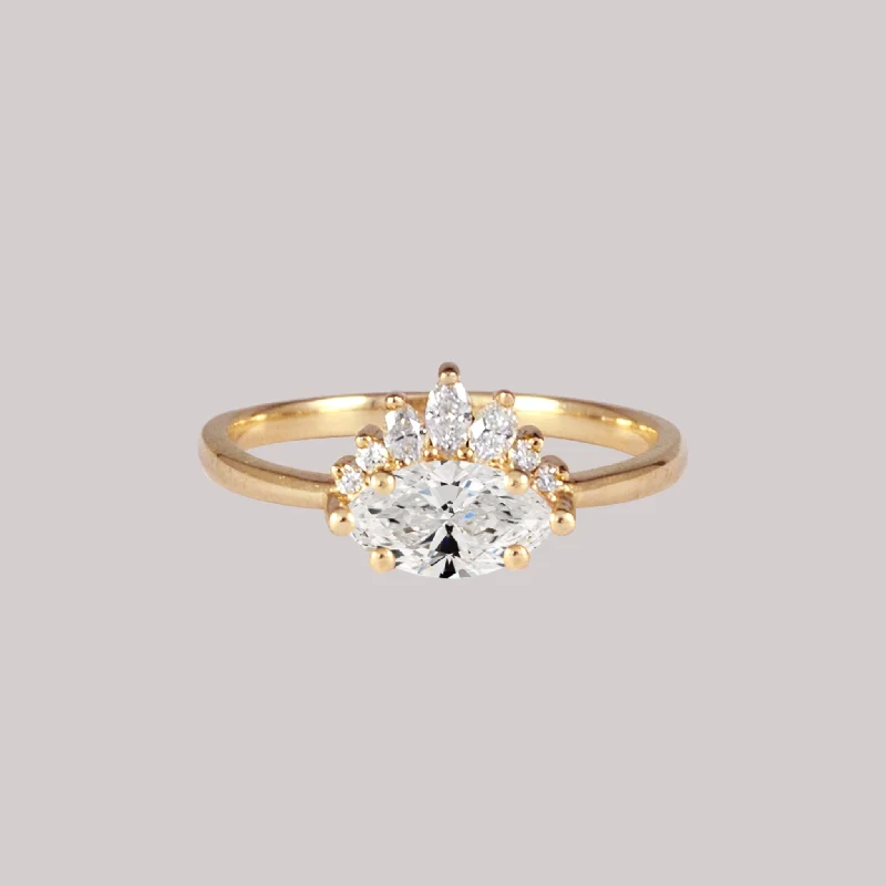 Channel - Set Women's Diamond Rings with Diamonds Securely Held in a Metal Groove for DurabilityAmour Lab Diamond Ring Channel - Set Women's Diamond Rings with Diamonds Securely Held in a Metal Groove for DurabilityAmour Lab Diamond Ring
