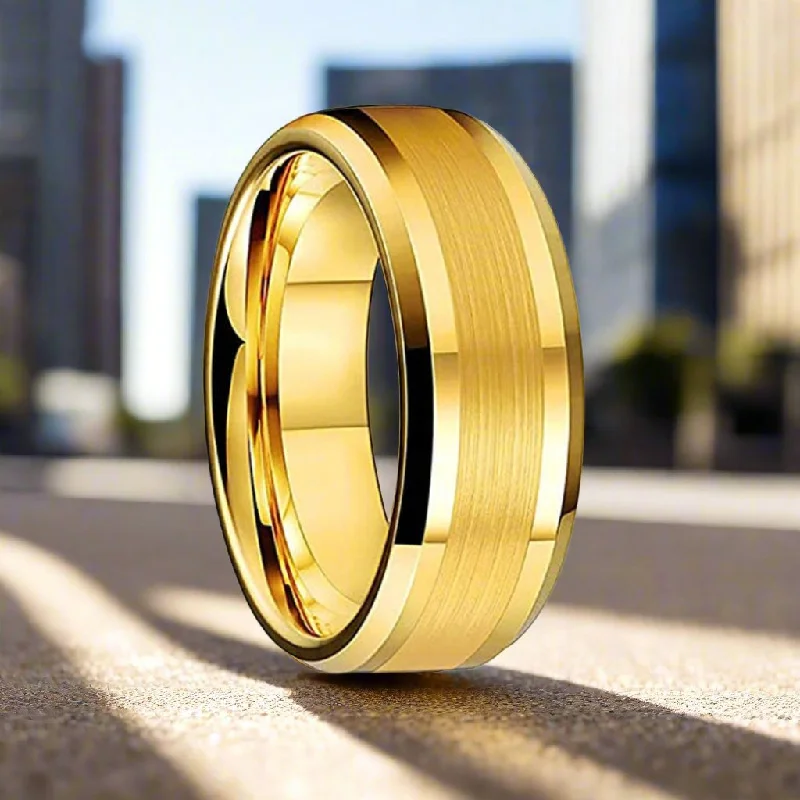 Men's adjustable - size rings for a perfect fitIrwin