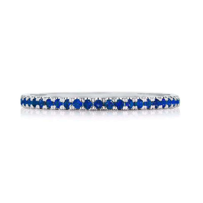 Fashion Rings with Initial Charms in Silver - Plated Metal for a Custom AccessoryBlue Sapphire Sculpted Crescent Band Fashion Rings with Initial Charms in Silver - Plated Metal for a Custom AccessoryBlue Sapphire Sculpted Crescent Band