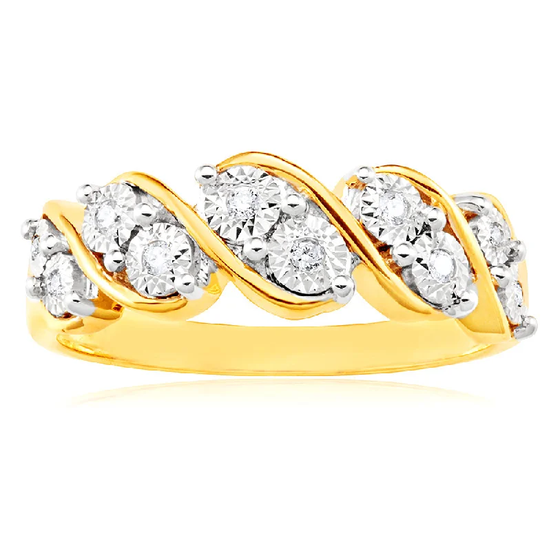 Moonstone Gemstone Rings in Silver - Plated Copper with a Celtic - Inspired Pattern for a Mystical Vibe9ct Yellow Gold Diamond Ring Set with 10 Beautiful Brilliant Diamonds Moonstone Gemstone Rings in Silver - Plated Copper with a Celtic - Inspired Pattern for a Mystical Vibe9ct Yellow Gold Diamond Ring Set with 10 Beautiful Brilliant Diamonds