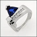 Emerald - set anniversary rings for a pop of colorAnniversary 3 Ct Sapphire Trillion Ct channel Cubic Zirconia Cz Ring Emerald - set anniversary rings for a pop of colorAnniversary 3 Ct Sapphire Trillion Ct channel Cubic Zirconia Cz Ring