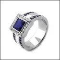 Rose gold anniversary rings with a feminine charmAnniversary Sapphire Princess 1 Ct Bezel Cubic Zirconia Cz Ring Rose gold anniversary rings with a feminine charmAnniversary Sapphire Princess 1 Ct Bezel Cubic Zirconia Cz Ring