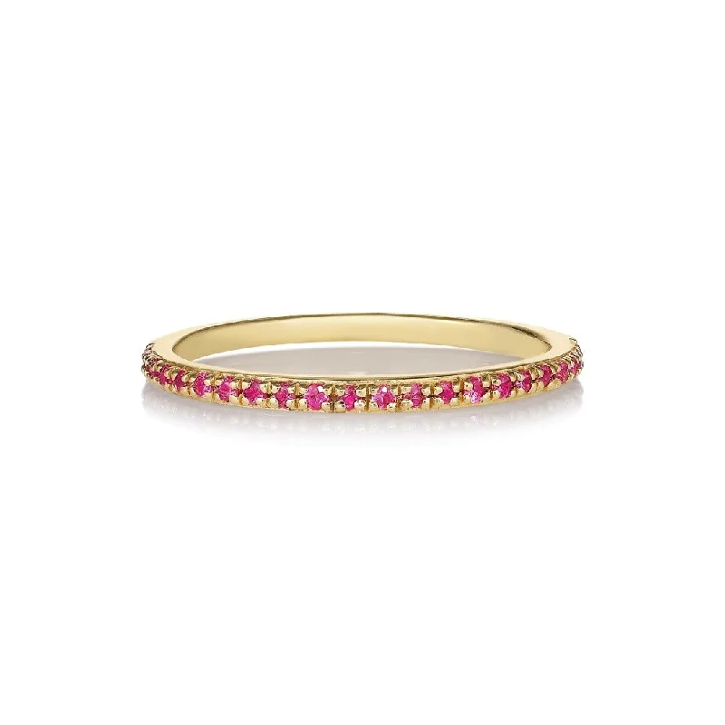 Peridot Gemstone Rings in 14K Gold - Filled Metal with a Pave - Set Band for a Sparkling LookSarah Lil Pure 14K Gold Ring w. Sapphires Peridot Gemstone Rings in 14K Gold - Filled Metal with a Pave - Set Band for a Sparkling LookSarah Lil Pure 14K Gold Ring w. Sapphires