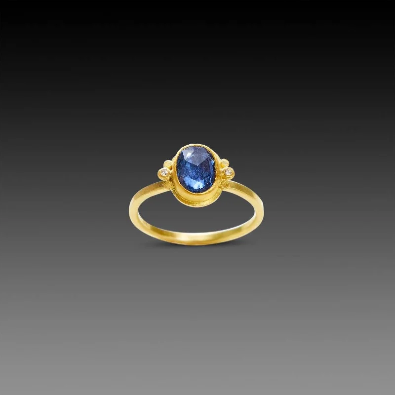 Peridot Gemstone Rings in 14K Gold - Filled Metal with a Pave - Set Band for a Sparkling LookOval Blue Sapphire Ring with Diamonds Peridot Gemstone Rings in 14K Gold - Filled Metal with a Pave - Set Band for a Sparkling LookOval Blue Sapphire Ring with Diamonds