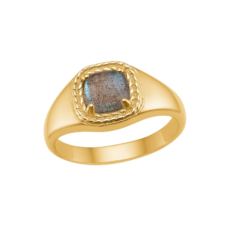 Lapis Lazuli Gemstone Rings in Sterling Silver with a Star - Shaped Setting for a Celestial - Inspired PieceMirage 18K Gold Plated Ring w. Laboradorite Lapis Lazuli Gemstone Rings in Sterling Silver with a Star - Shaped Setting for a Celestial - Inspired PieceMirage 18K Gold Plated Ring w. Laboradorite