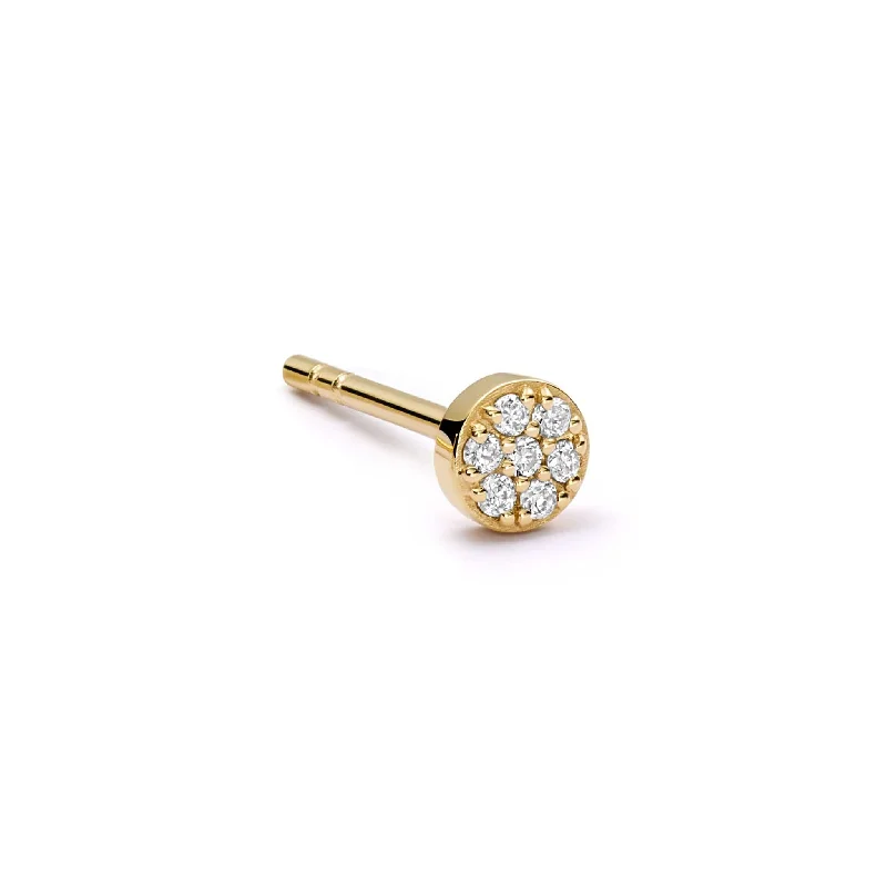 14K Gold Plated Heart - Shaped Stud Earrings for a Romantic and Feminine LookEstée Lalonde Fine Diamond Sun Stud Earring 14ct Solid Gold 14K Gold Plated Heart - Shaped Stud Earrings for a Romantic and Feminine LookEstée Lalonde Fine Diamond Sun Stud Earring 14ct Solid Gold