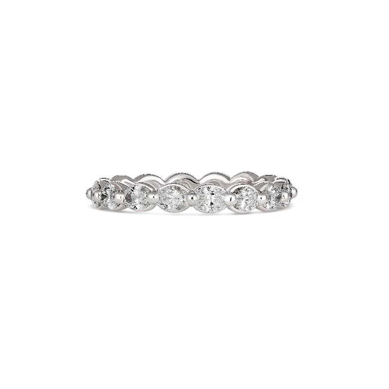 Beaded Fashion Rings in Natural Stones and Cotton Cord for a Handmade AestheticEternity Oval Cut Diamond Ring | Platinum Beaded Fashion Rings in Natural Stones and Cotton Cord for a Handmade AestheticEternity Oval Cut Diamond Ring | Platinum