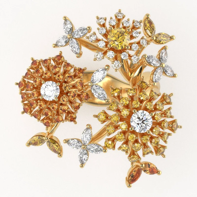 Minimalist Fashion Rings in Stainless Steel with a Single Solitaire CrystalGarden Fashion Ring in 18k Gold with Diamonds & Sapphires Minimalist Fashion Rings in Stainless Steel with a Single Solitaire CrystalGarden Fashion Ring in 18k Gold with Diamonds & Sapphires