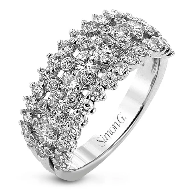 Anniversary rings with a bezel - set diamond for securityAnniversary Ring In 18k Gold With Diamonds Anniversary rings with a bezel - set diamond for securityAnniversary Ring In 18k Gold With Diamonds
