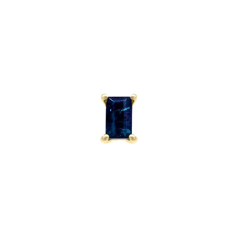 Kids' Plastic Animal - Shaped Stud Earrings in Bright Colors for a Fun and Safe AccessoryMini Baguette Sapphire Threaded Flat Back Earring | .25GMS .10CT | Single Kids' Plastic Animal - Shaped Stud Earrings in Bright Colors for a Fun and Safe AccessoryMini Baguette Sapphire Threaded Flat Back Earring | .25GMS .10CT | Single