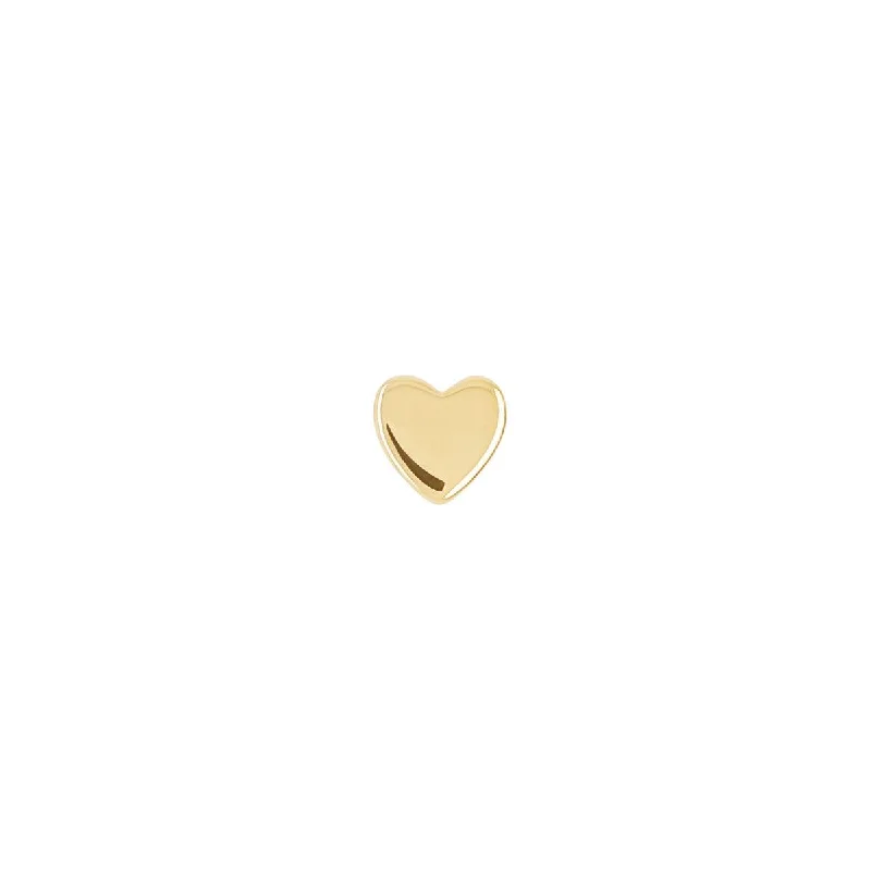 Rhinestone - Embellished Crown - Shaped Stud Earrings for a Princess - Inspired LookMini Gold Heart Threaded Flat Back Earring | .5GMS | Single Rhinestone - Embellished Crown - Shaped Stud Earrings for a Princess - Inspired LookMini Gold Heart Threaded Flat Back Earring | .5GMS | Single