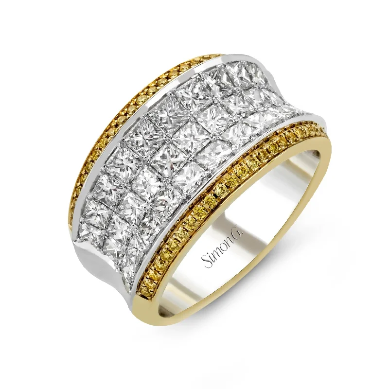 Anniversary rings with a diamond - and - topaz combinationSimon-Set Anniversary Ring In 18k Gold With Diamonds Anniversary rings with a diamond - and - topaz combinationSimon-Set Anniversary Ring In 18k Gold With Diamonds