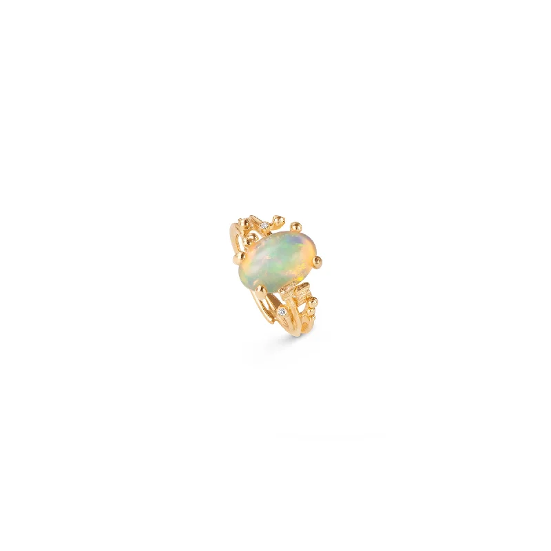 Malachite Gemstone Rings in 14K Gold with a Carved Stone for a Unique and Artistic AppealBoHo Small 18K Gold Ring w. Diamonds & Opal Malachite Gemstone Rings in 14K Gold with a Carved Stone for a Unique and Artistic AppealBoHo Small 18K Gold Ring w. Diamonds & Opal