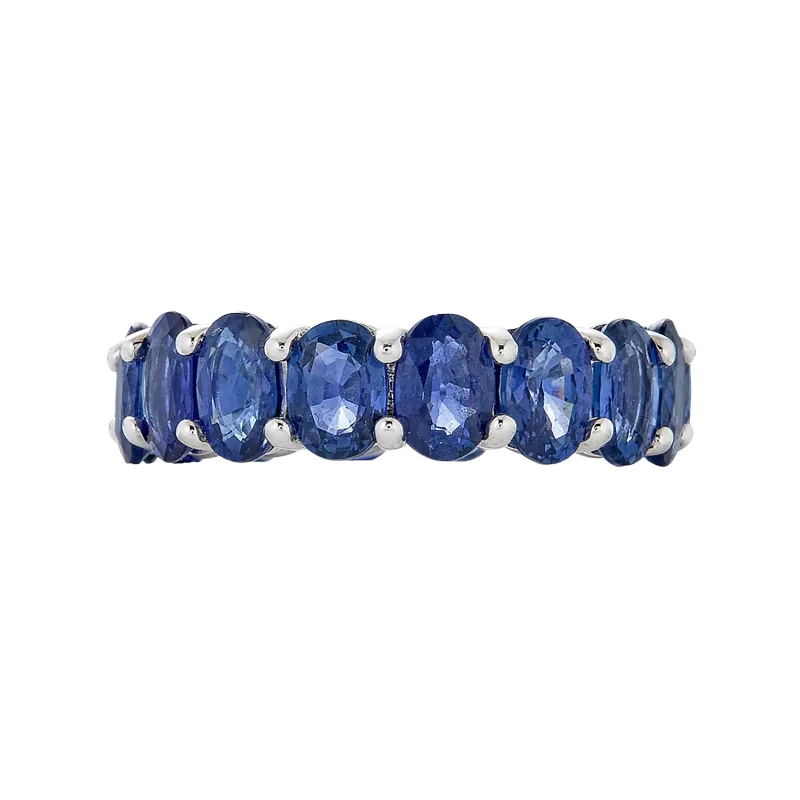 Textured Fashion Rings in Pewter with Hammered and Embossed SurfacesBlue Sapphire Eternity Band Textured Fashion Rings in Pewter with Hammered and Embossed SurfacesBlue Sapphire Eternity Band
