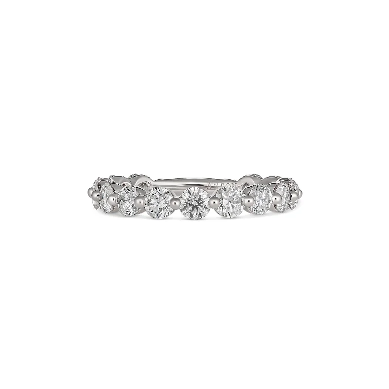 Bangle - Style Fashion Rings in Rose - Gold - Plated Aluminum with Etched PatternsWedding Eternity Round Brilliant Cut Diamond Ring | Platinum Bangle - Style Fashion Rings in Rose - Gold - Plated Aluminum with Etched PatternsWedding Eternity Round Brilliant Cut Diamond Ring | Platinum