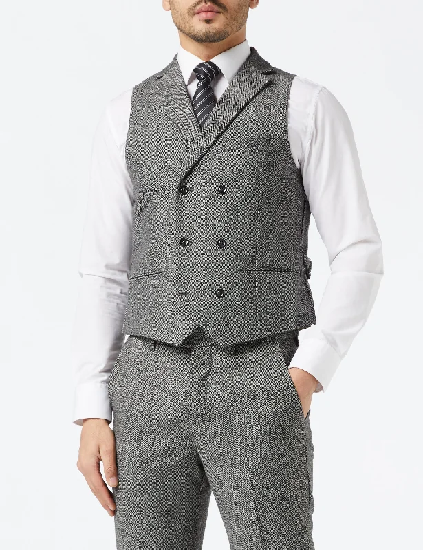 Men's meteorite - inlay rings for a cosmic touchJAX - HERRINGBONE GREY TWEED SUIT WAISTCOAT Men's meteorite - inlay rings for a cosmic touchJAX - HERRINGBONE GREY TWEED SUIT WAISTCOAT