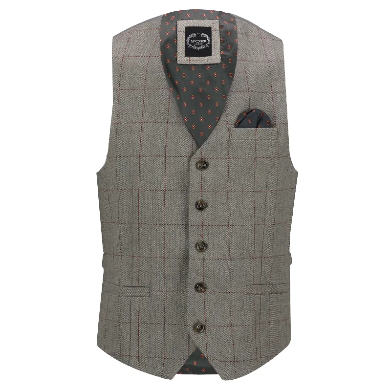 Men's zodiac - sign rings for a personalized touchKANO - HERRINGBONE TWEED CHECK WAISTCOAT Men's zodiac - sign rings for a personalized touchKANO - HERRINGBONE TWEED CHECK WAISTCOAT
