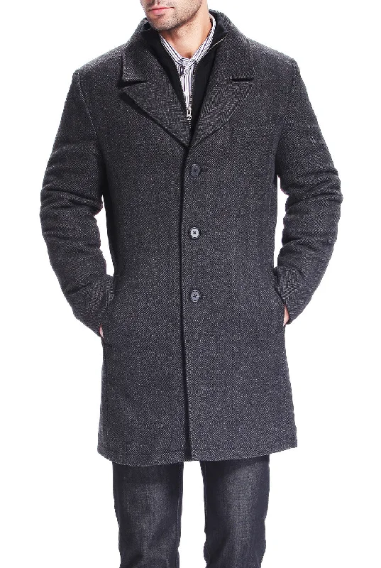 Men's pinky rings with a small gemstoneBGSD Men Derek Herringbone Wool Blend Bibbed Walking Coat Men's pinky rings with a small gemstoneBGSD Men Derek Herringbone Wool Blend Bibbed Walking Coat