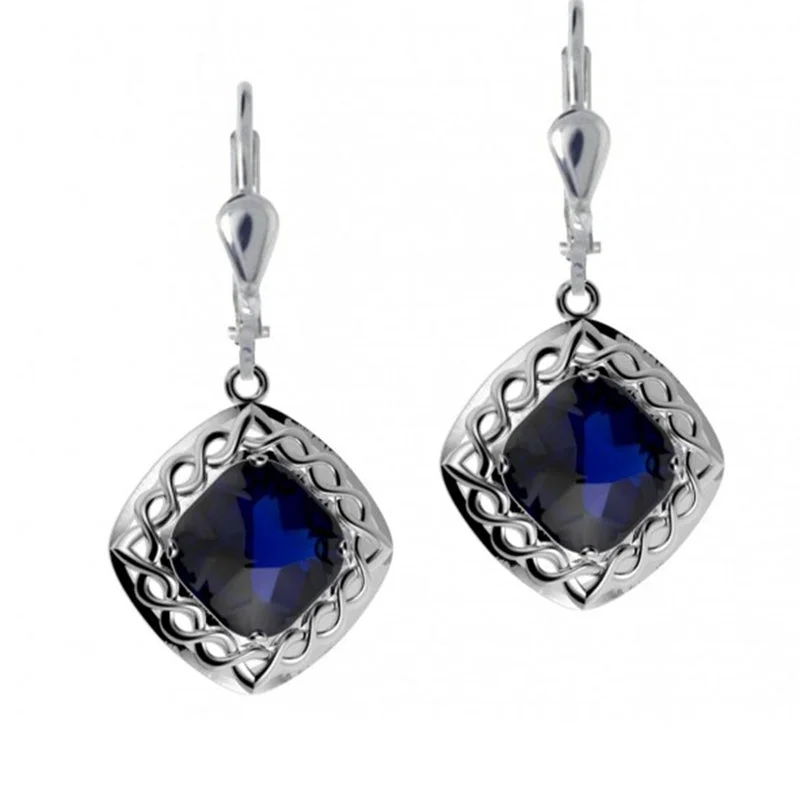 Emerald drop earrings for a luxurious and natural lookCeltic Knot Cable Weave Doublet Drop Earrings Emerald drop earrings for a luxurious and natural lookCeltic Knot Cable Weave Doublet Drop Earrings