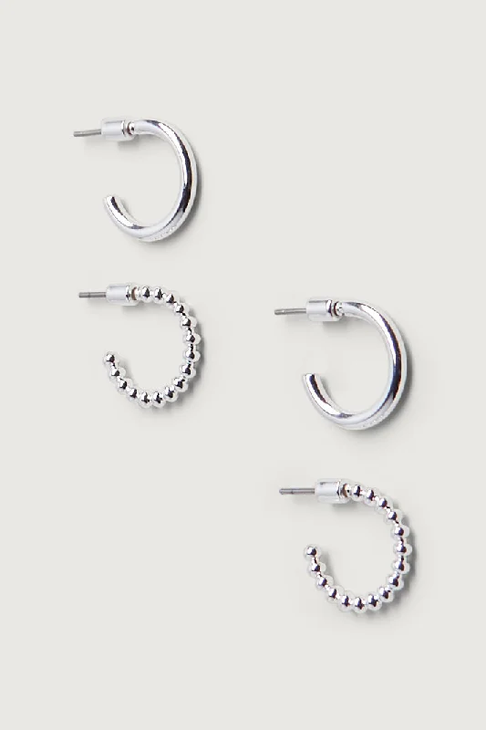 Trendy hoop earringsHOOP EARRING SET