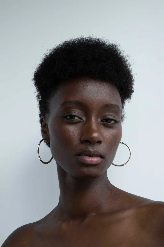 Huggie hoop earringsLARGE HOOP EARRINGS