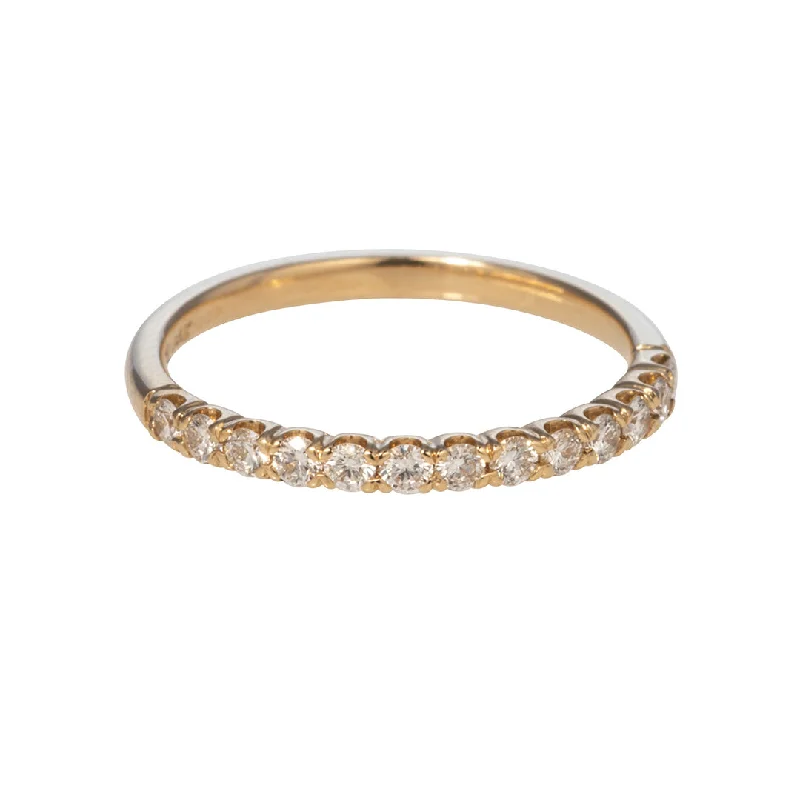 Silicone Women's Rings for a Comfortable and Durable Option.27ct Diamond U Pavé 14K Yellow Gold Halfway Band Silicone Women's Rings for a Comfortable and Durable Option.27ct Diamond U Pavé 14K Yellow Gold Halfway Band