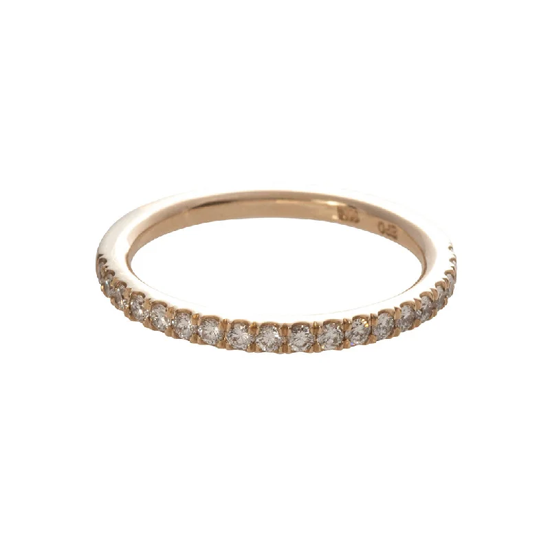 Magnetic Clasp Women's Rings for Easy Wearing and Removal.29ct Diamond Pavé 14K Yellow Gold Halfway Band Magnetic Clasp Women's Rings for Easy Wearing and Removal.29ct Diamond Pavé 14K Yellow Gold Halfway Band