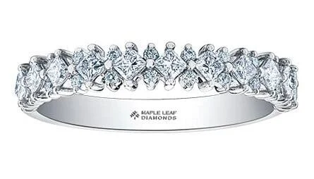 Rings to commemorate a pet's memory with a paw - print engravingWhite Gold Canadian Diamond Band. Rings to commemorate a pet's memory with a paw - print engravingWhite Gold Canadian Diamond Band.