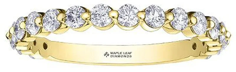 Rings to commemorate a new home with a house - shaped charmYellow Gold Canadian Diamond Ring.