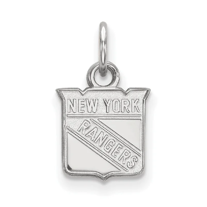 LED - Illuminated Moon Pendant Necklace for Nighttime Events10k White Gold NHL New York Rangers XS (Tiny) Charm or Pendant LED - Illuminated Moon Pendant Necklace for Nighttime Events10k White Gold NHL New York Rangers XS (Tiny) Charm or Pendant