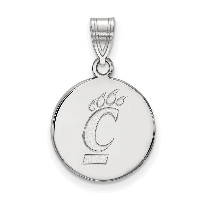 Antique - Inspired Filigree - Worked Cross Pendant Necklace for Religious Ceremonies10k White Gold U of Cincinnati Medium Logo Disc Pendant Antique - Inspired Filigree - Worked Cross Pendant Necklace for Religious Ceremonies10k White Gold U of Cincinnati Medium Logo Disc Pendant