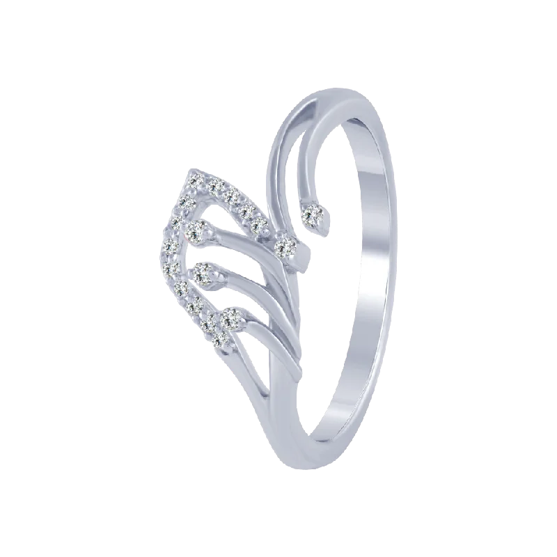 Cushion - Cut Women's Diamond Rings in Platinum with a Soft and Romantic Appearance18KT (750) White Gold And Diamond Ring For Women Cushion - Cut Women's Diamond Rings in Platinum with a Soft and Romantic Appearance18KT (750) White Gold And Diamond Ring For Women