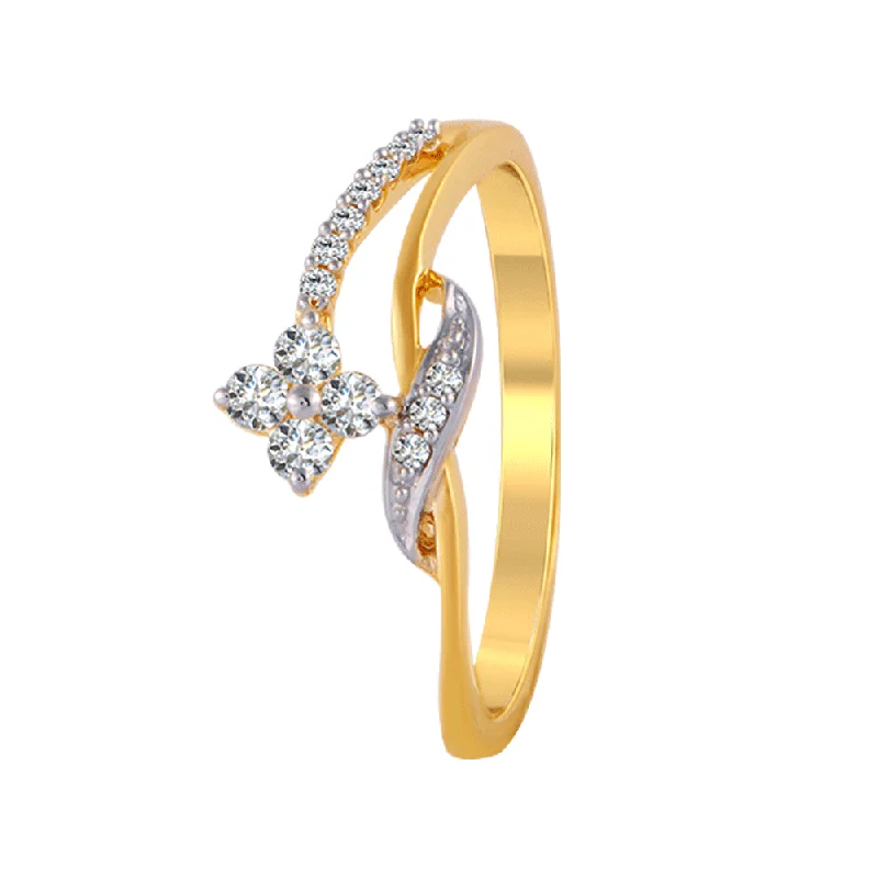 Tennis - Style Women's Diamond Rings with a Continuous Row of Diamonds for a Classic and Versatile Look18KT (750) Yellow Gold And Diamond Ring For Women Tennis - Style Women's Diamond Rings with a Continuous Row of Diamonds for a Classic and Versatile Look18KT (750) Yellow Gold And Diamond Ring For Women
