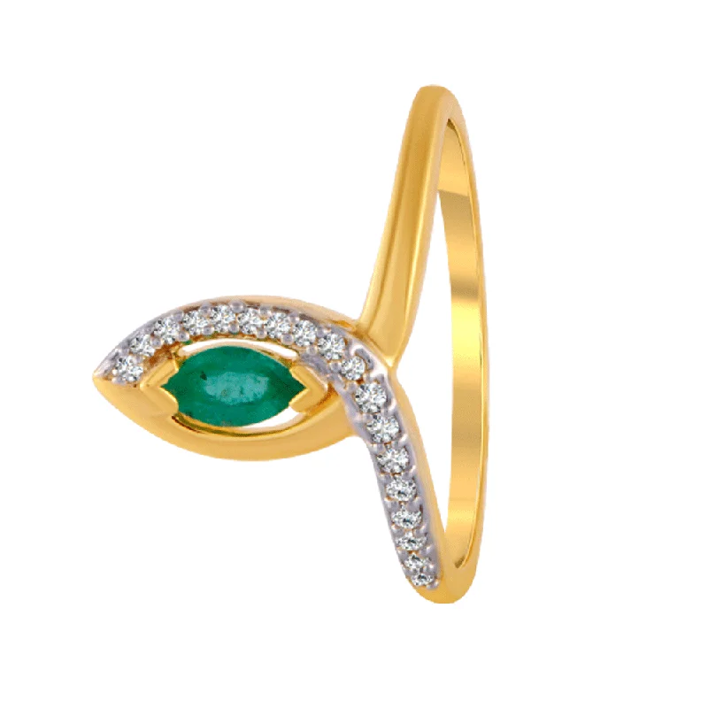 Women's Diamond Rings with Sapphire Accents in Blue for a Colorful and Sophisticated Touch18KT (750) Yellow Gold And Diamond Ring For Women Women's Diamond Rings with Sapphire Accents in Blue for a Colorful and Sophisticated Touch18KT (750) Yellow Gold And Diamond Ring For Women
