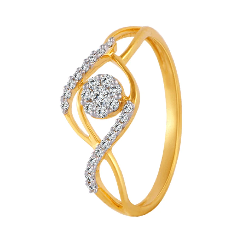 Princess - Cut Women's Diamond Rings in White Gold with a High - Clarity Diamond for a Modern Look18KT (750) Yellow Gold And Diamond Ring For Women Princess - Cut Women's Diamond Rings in White Gold with a High - Clarity Diamond for a Modern Look18KT (750) Yellow Gold And Diamond Ring For Women