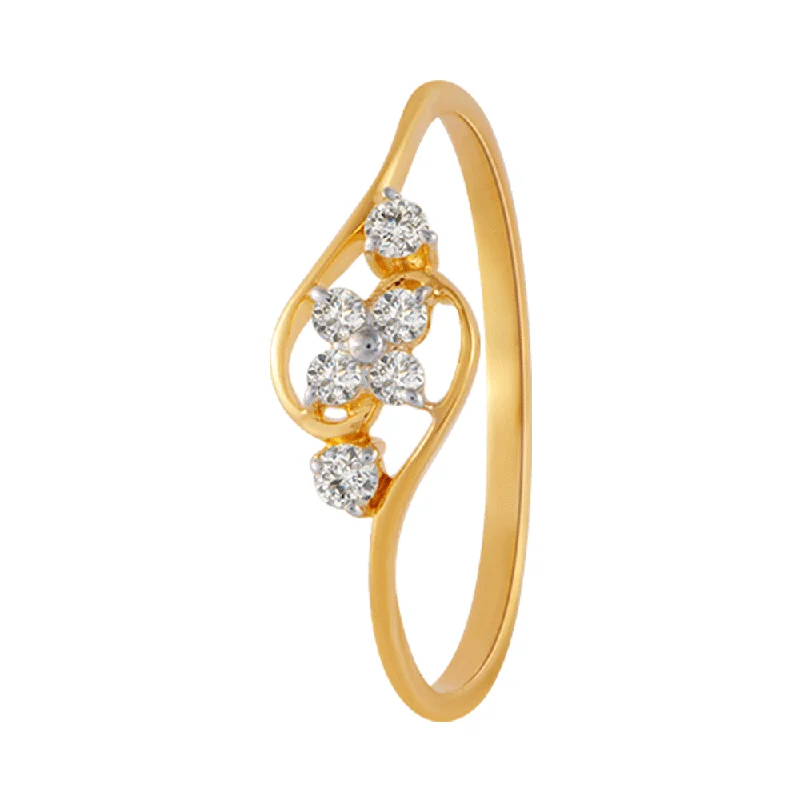 Princess - Cut Women's Diamond Rings in White Gold with a High - Clarity Diamond for a Modern Look18KT (750) Yellow Gold And Diamond Ring For Women Princess - Cut Women's Diamond Rings in White Gold with a High - Clarity Diamond for a Modern Look18KT (750) Yellow Gold And Diamond Ring For Women