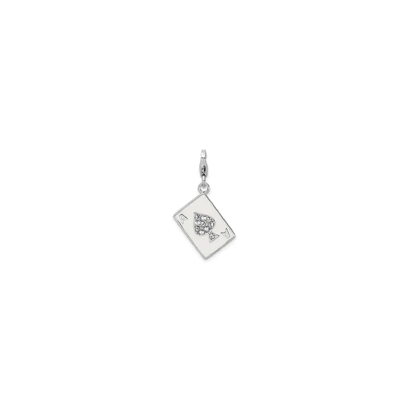Minimalist Black Onyx Round Pendant Necklace with a Leather Cord for Boho - Chic OutfitsIcy Ace of Spade Card Charm (Silver) Minimalist Black Onyx Round Pendant Necklace with a Leather Cord for Boho - Chic OutfitsIcy Ace of Spade Card Charm (Silver)