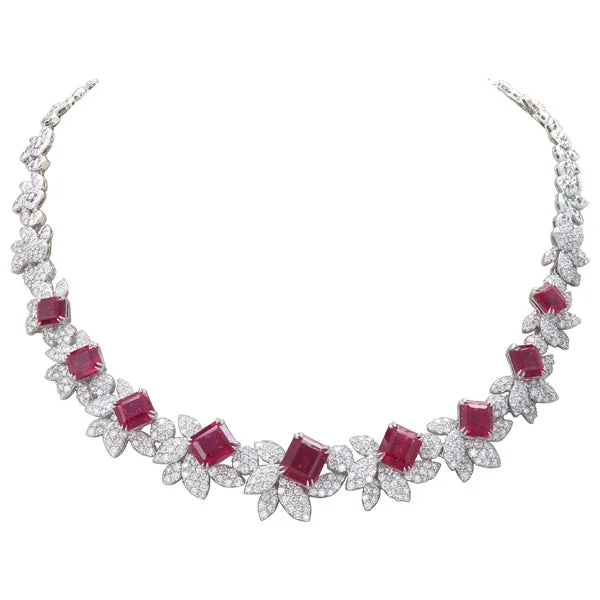 Tassel - Trimmed Amethyst Pendant Necklace for Festival - GoersRubies & Diamonds "Ariana" Necklace Tassel - Trimmed Amethyst Pendant Necklace for Festival - GoersRubies & Diamonds "Ariana" Necklace