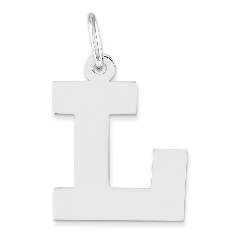 Zodiac Sign Pendant Necklace in Rose Gold for Astrology EnthusiastsSterling Silver Amanda Collection Medium Block Style Initial L Pendant Zodiac Sign Pendant Necklace in Rose Gold for Astrology EnthusiastsSterling Silver Amanda Collection Medium Block Style Initial L Pendant