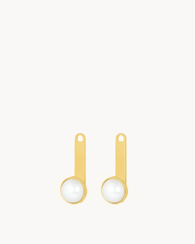 Lightweight drop earrings for all - day comfortTimeless Pearl Earring Pendants
